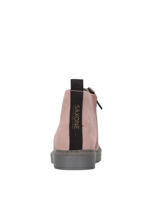 Sneakers in camoscio SAXONE | 11295 CROSTAROSA ANTICO